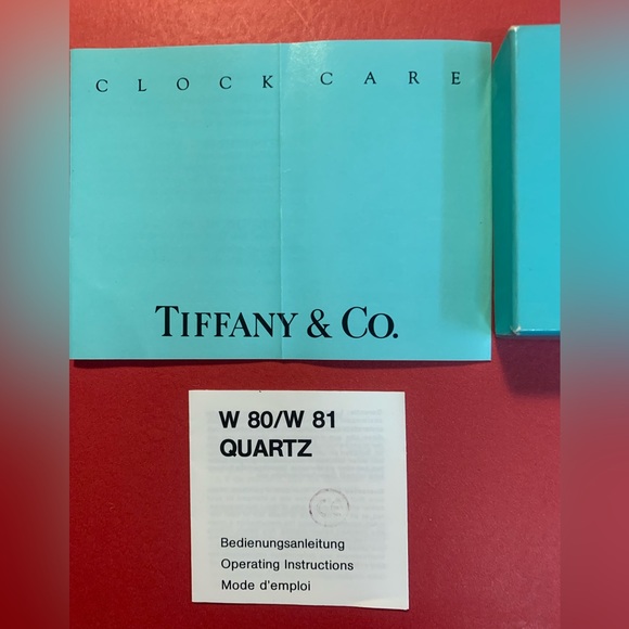 Coming Soon - Tiffany & Co. Desk Clock - Picture 4 of 5